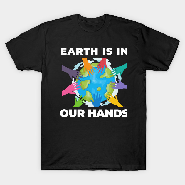 Earth in Our Hands Greta Climate Change Shirt SOS Help Climate Strike Shirt Nature Future Natural Environment Cute Funny Gift Idea by EpsilonEridani